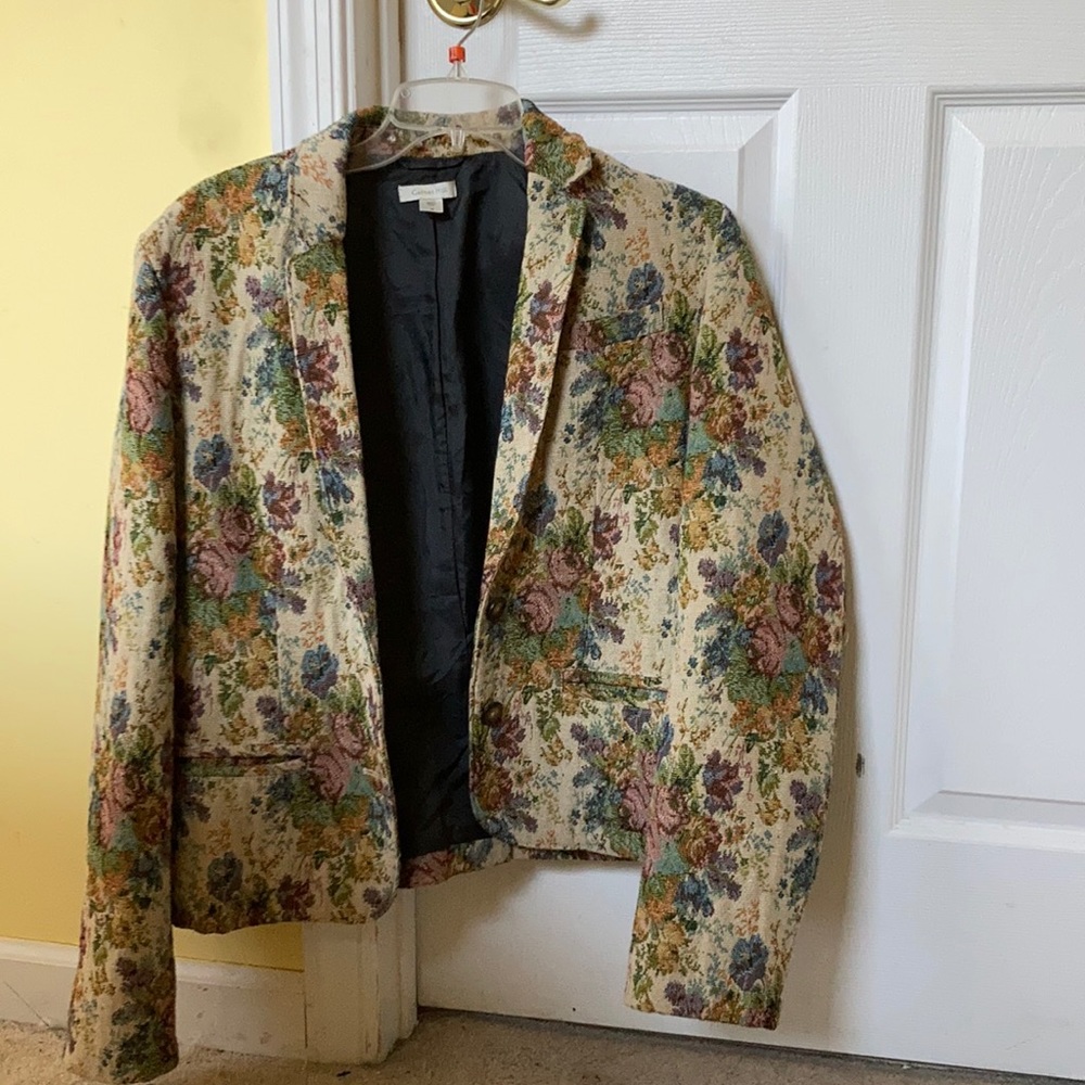 Gorgeous Embroidered Blazer from Garnet Hill